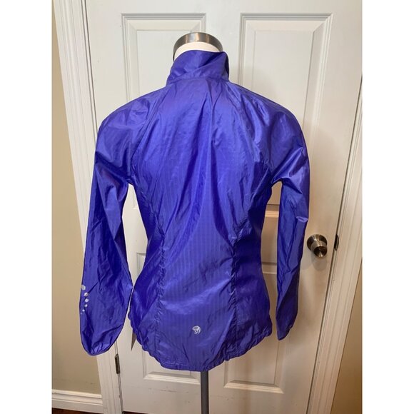 Mountain Hardwear Dark Purple Thin Zip-Up Windbreak Jacket, Size S - Picture 4 of 5